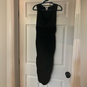 Motherhood Maternity Black Evening Dress